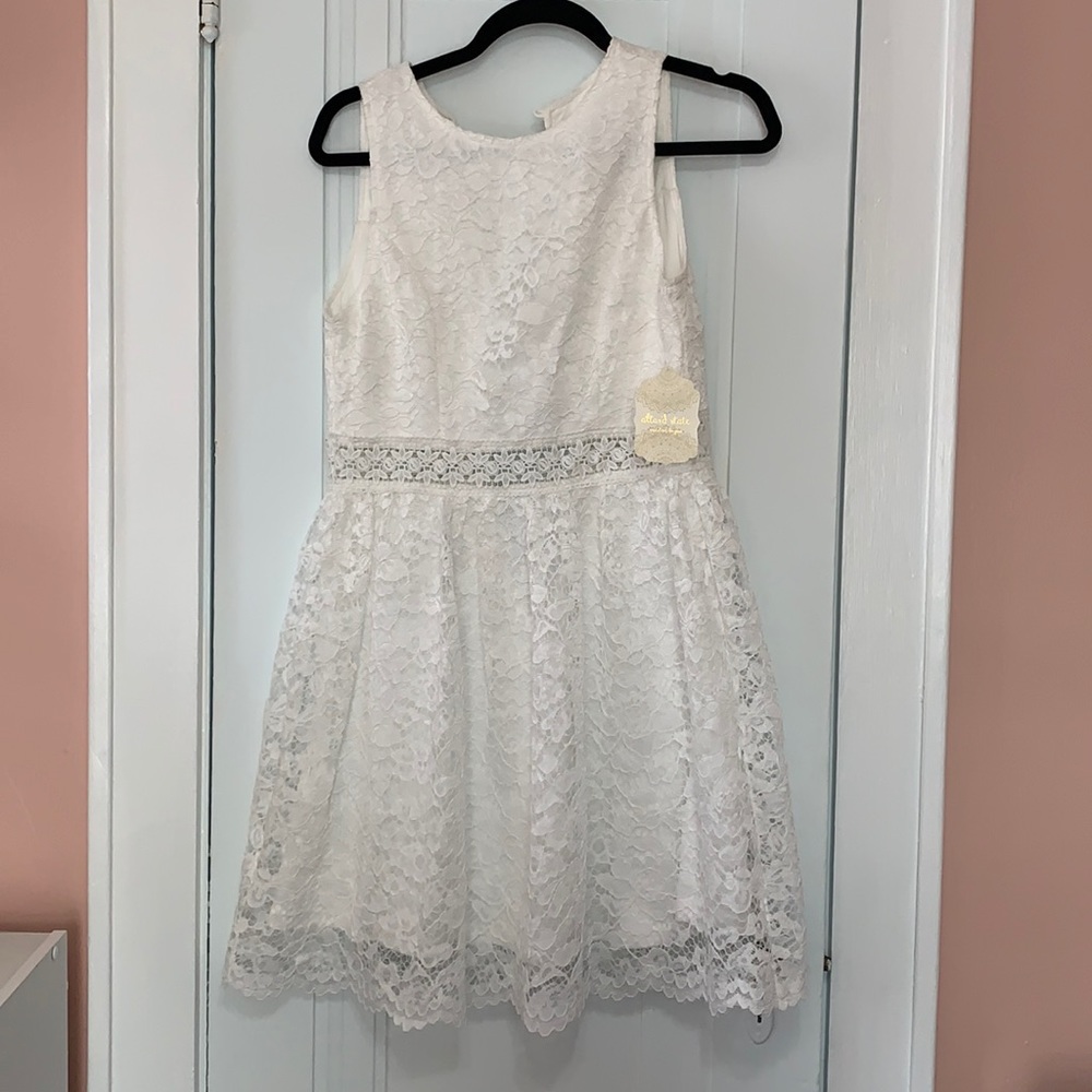 ALTAR’D STATE NWT Medium Lace White Dress
